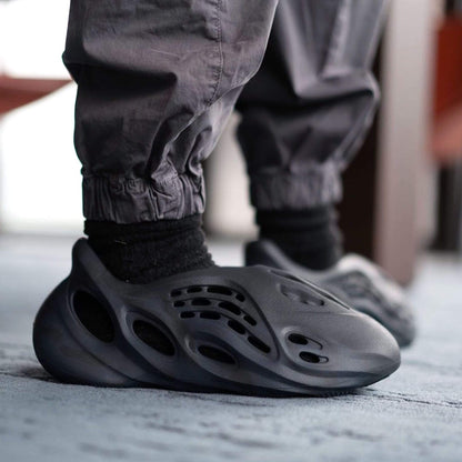 adidas Yeezy Foam Runner 'Mineral Blue' — UK 3.5 | EU 36 | US 4 — Lifestyle View