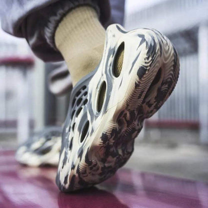 Yeezy Foam Runner 'MXT Moon Grey' — UK 3.5 | EU 36 | US 4 — Lifestyle View