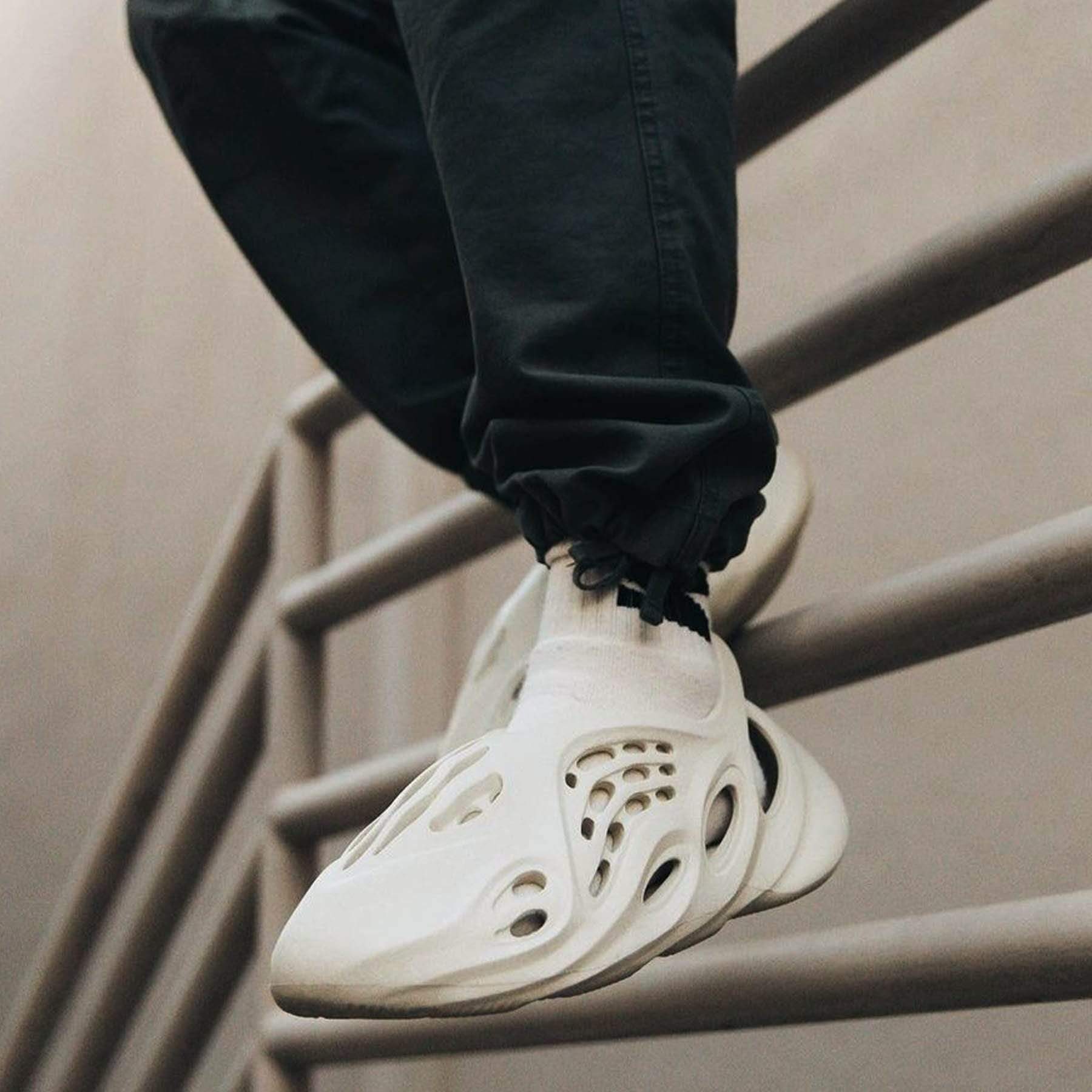 adidas Yeezy Foam Runner 'Sand' — UK 3.5 | EU 36 | US 4 — Lifestyle View