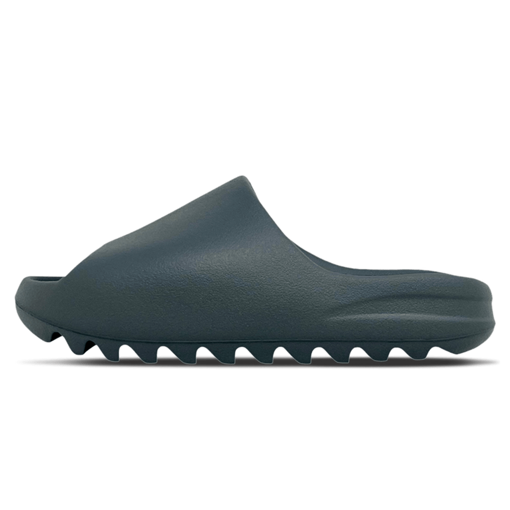 adidas Yeezy Slides 'Slate Grey' — UK 3 | EU 35 | US 3 — Front View