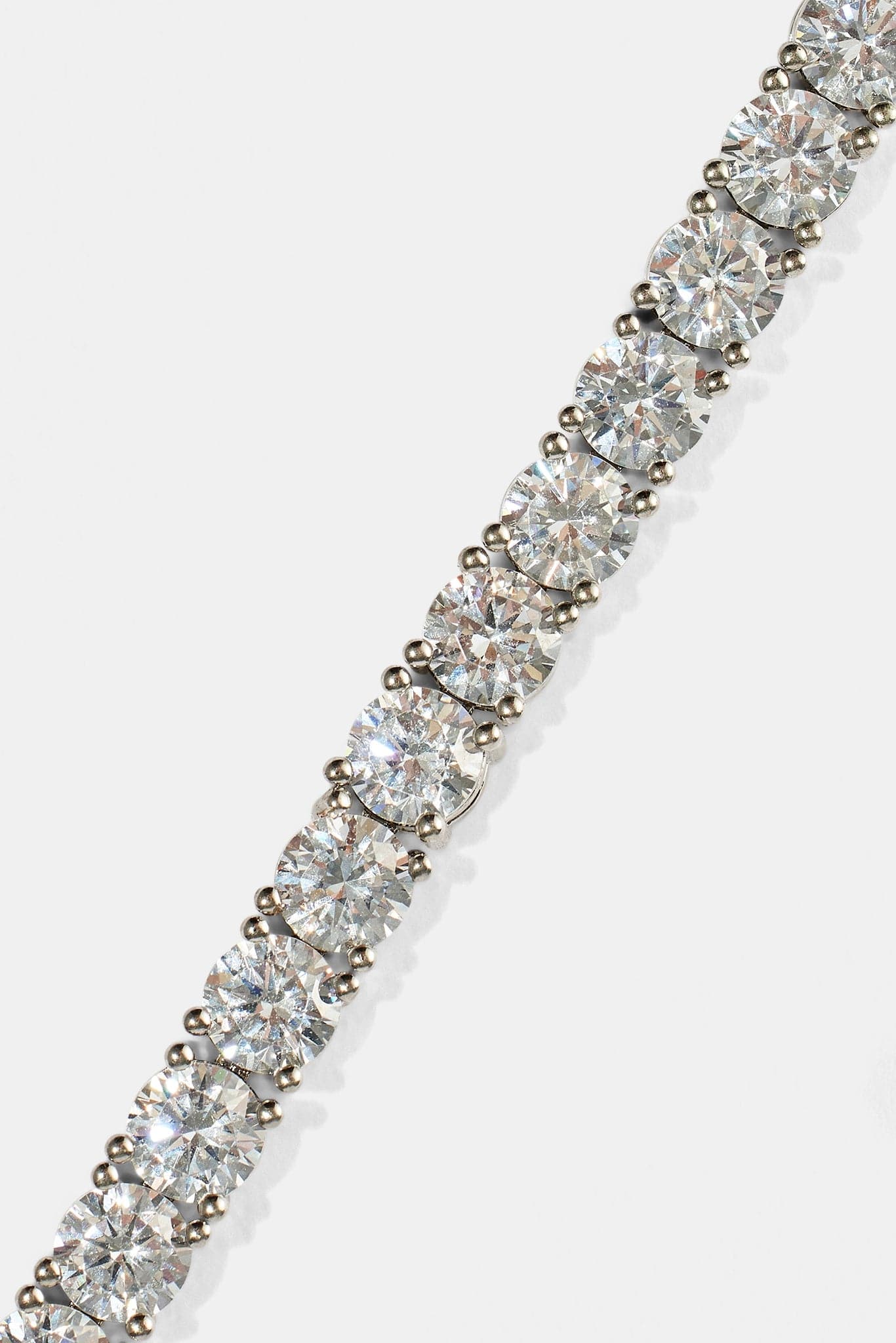 Cernucci 5mm Tennis Bracelet — 6" — Top View