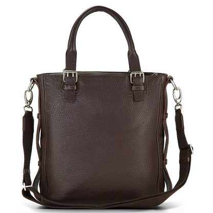 Givenchy Tote Top Handle in Cappuccino Beige, Box Calfskin — Top View